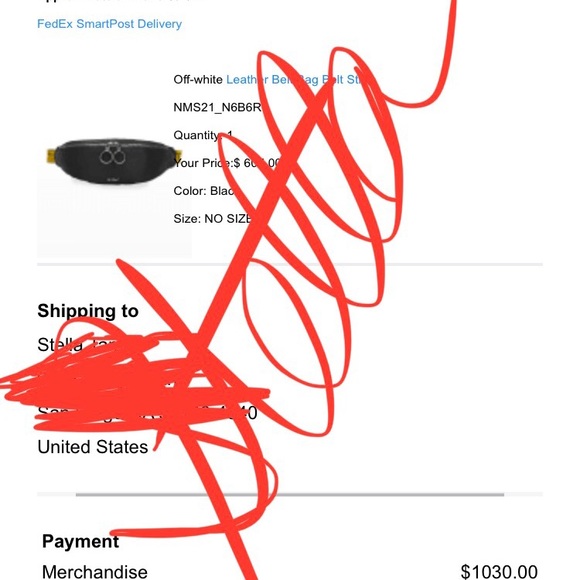 Off-White Belt Bag - Picture 5 of 5